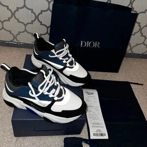Dior B22 khaki calf leather black and Blue Navy - not found